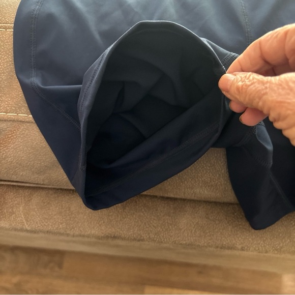 LADY HAGEN SIZE 4 TENNIS GOLF CASUAL WEAR GREEN NAVY POCKETS - Picture 12 of 15